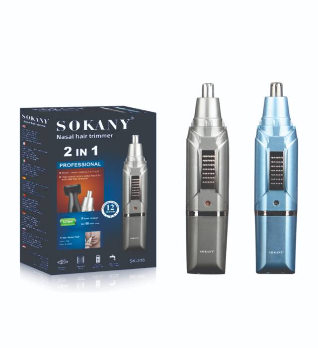 2IN1 SOKANY NASAL HAIR TRIMMER (Nose Hair Trimmer)