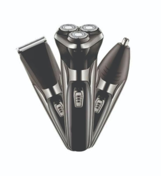 3IN1 SOKANY HAIR CARE (Electric Rechargeable 3 In 1 Shaver, Hair Clipper and Nose Trimmer)