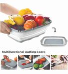 Multipurpose collapsible cutting board