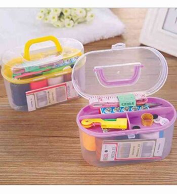 SEWING KIT (Household Sewing Tool Kit Pagoda Line Treasure Box Set)