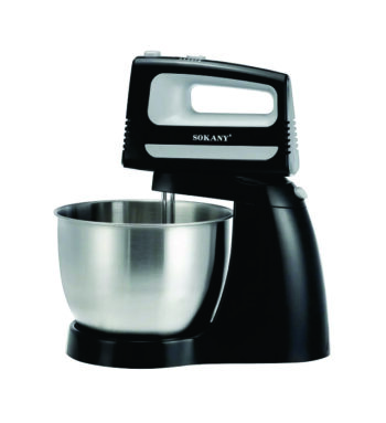 SOKANY CAKE MIXER 3.5L (High Quality Modern 150w Electric Food Mixer)